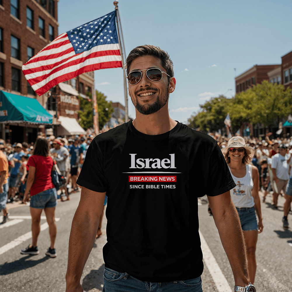 T-shirt - Israel - Breaking News Since Bible Times