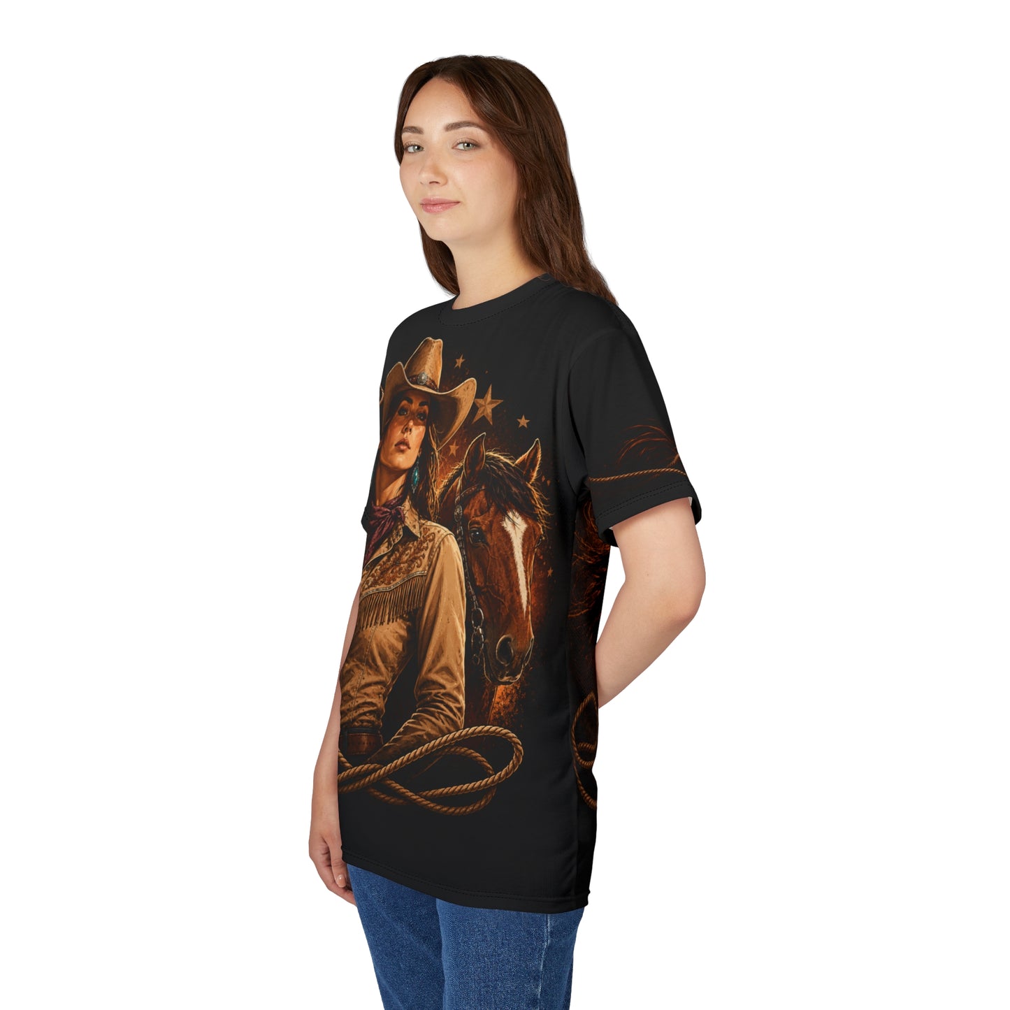Rodeo Queen All-Over Print T-Shirt | FREE Shipping