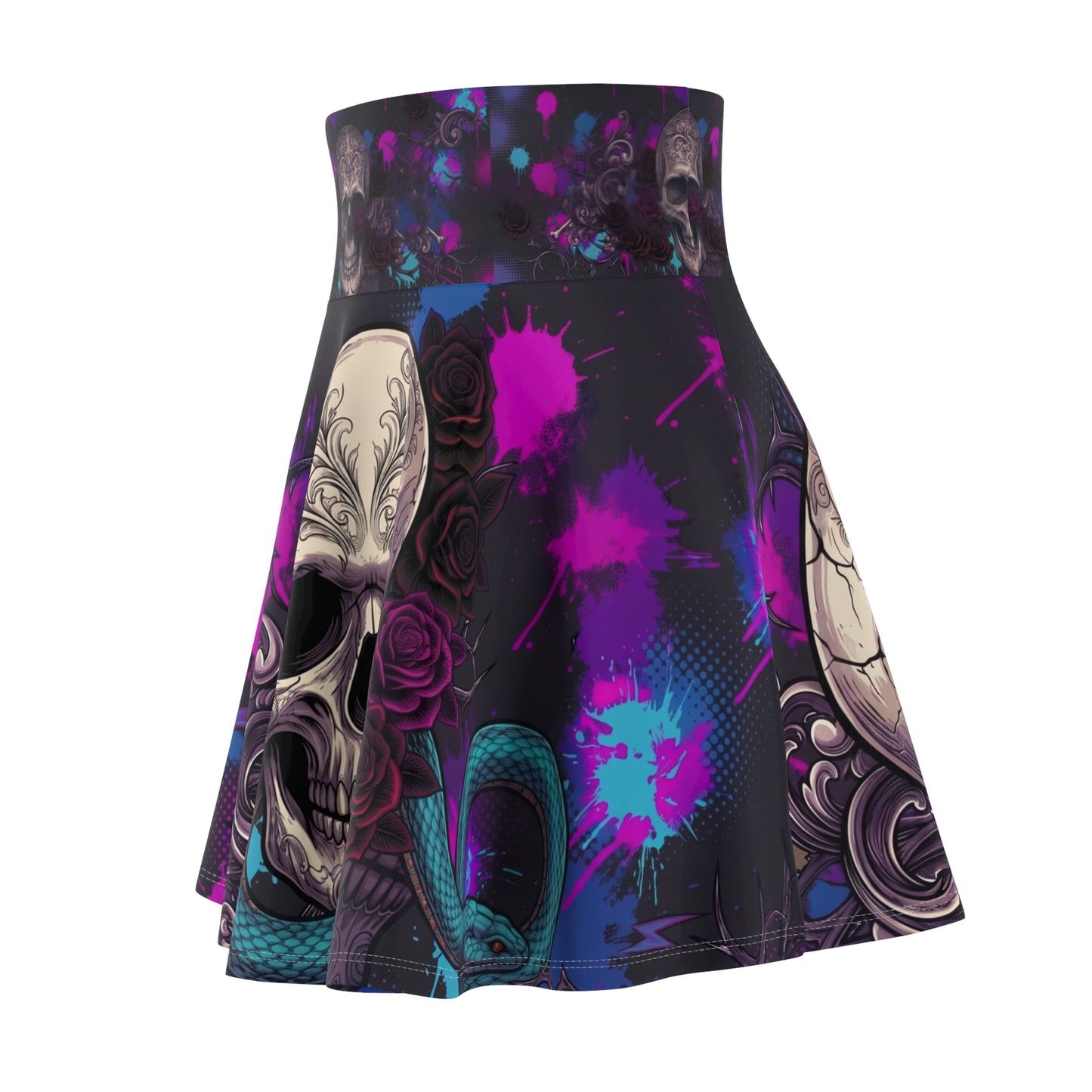 All-Over Print Skirt