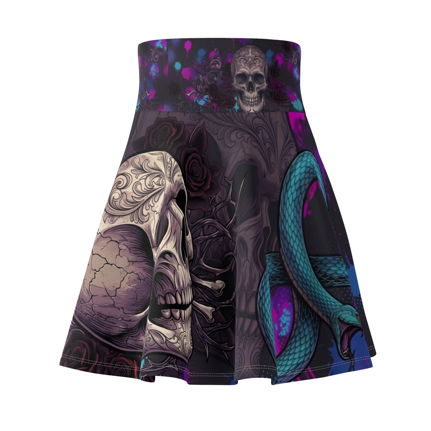 All-Over Print Skirt