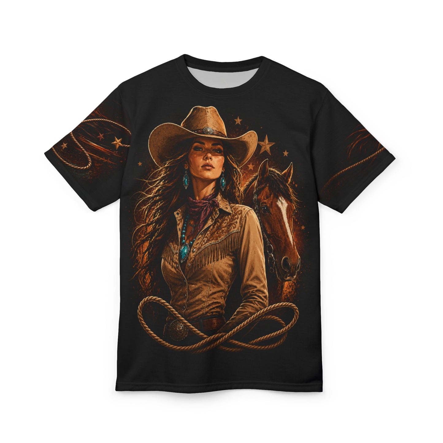 Rodeo Queen All-Over Print T-Shirt | FREE Shipping
