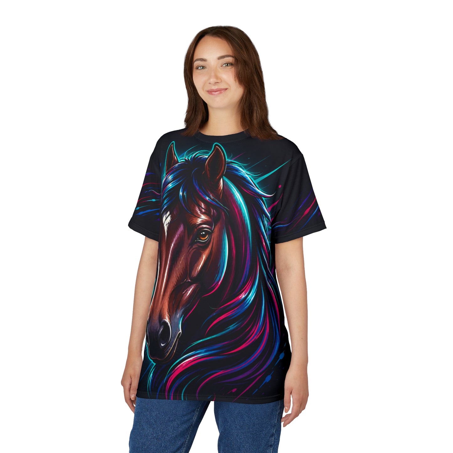 Horse Girl All-Over Print T-Shirt | FREE Shipping