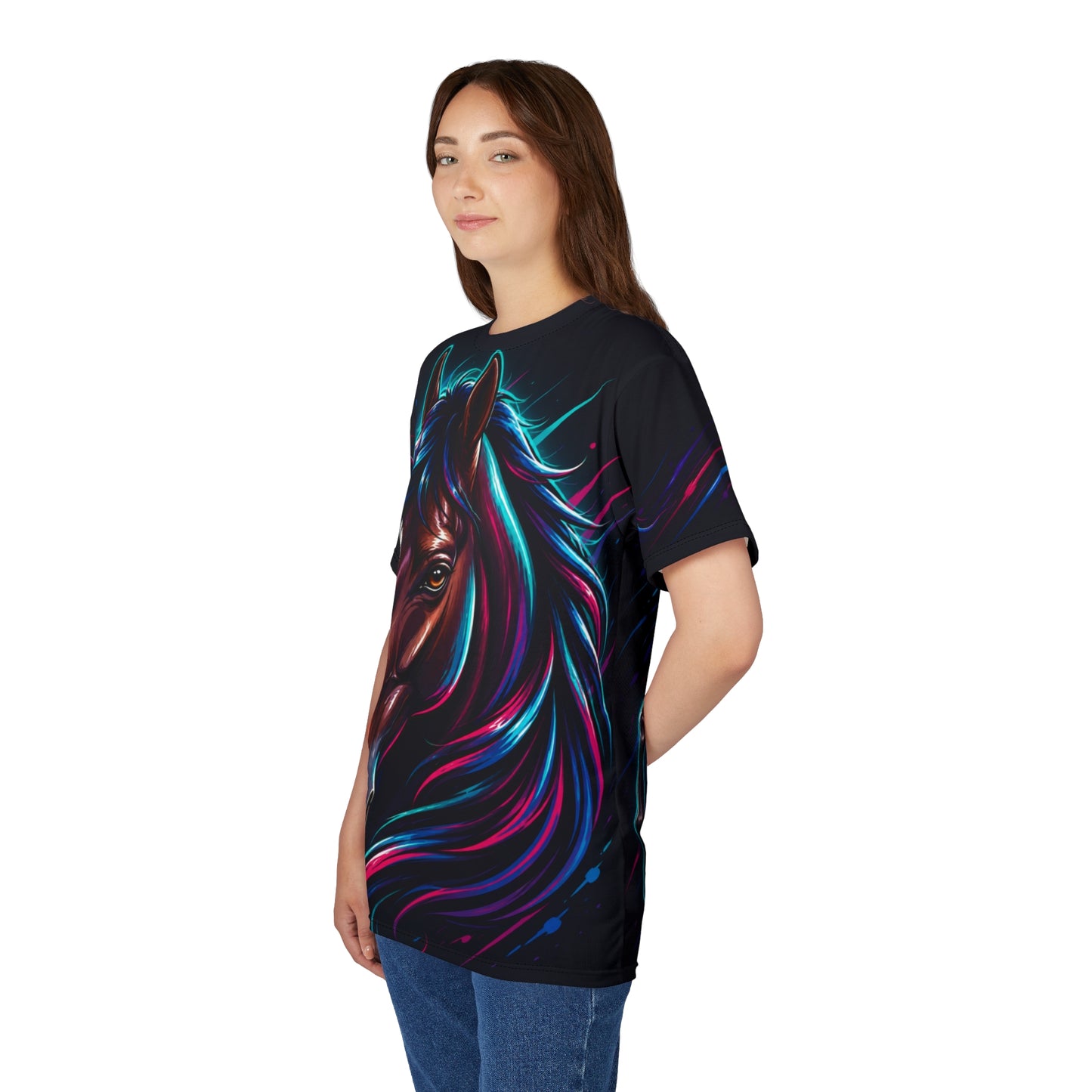 Horse Girl All-Over Print T-Shirt | FREE Shipping