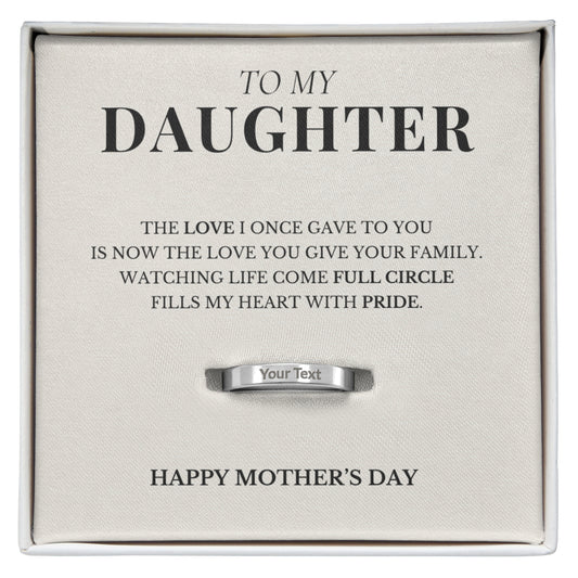 To My Daughter - Happy Mother's Day