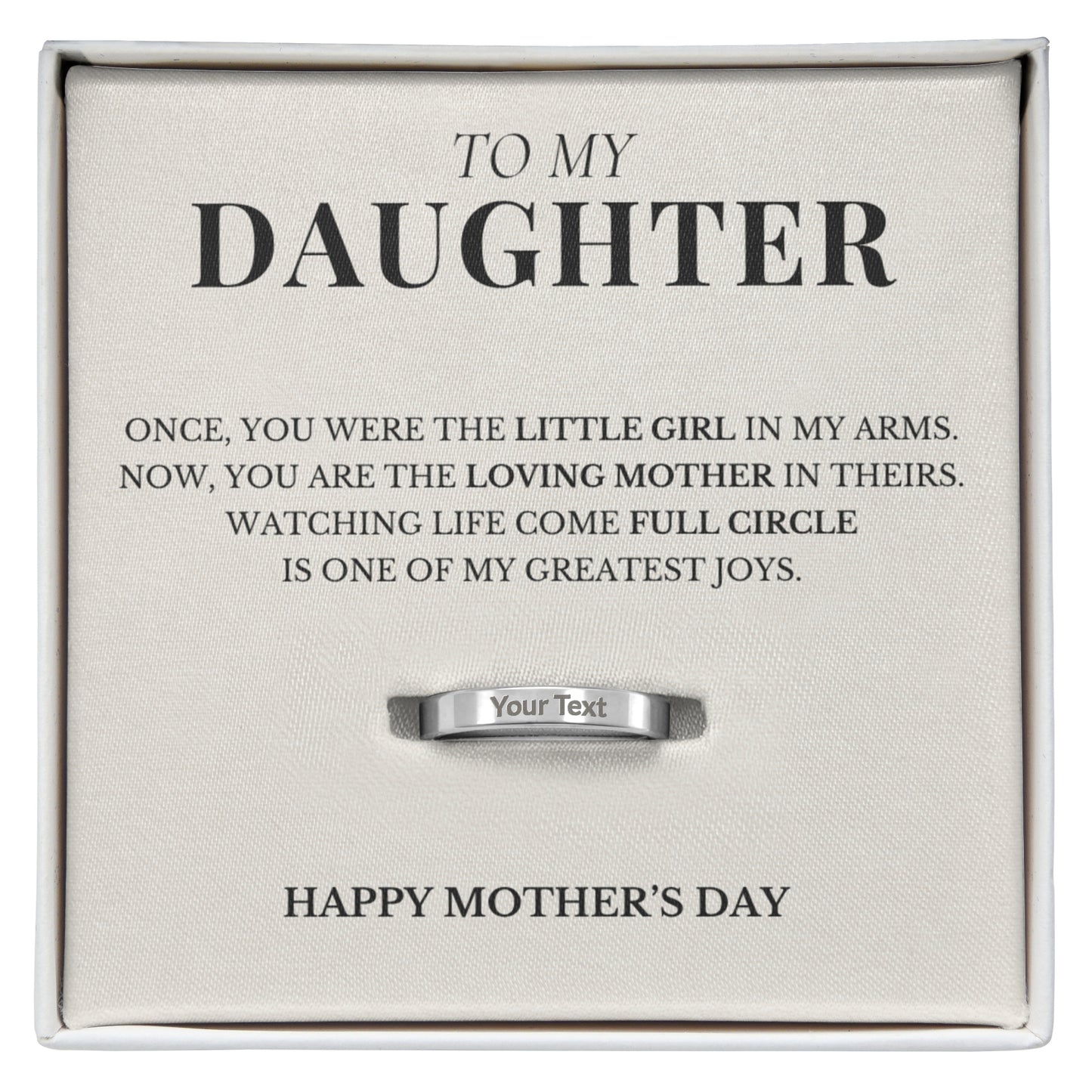 To My Daughter - You Are The Loving Mother