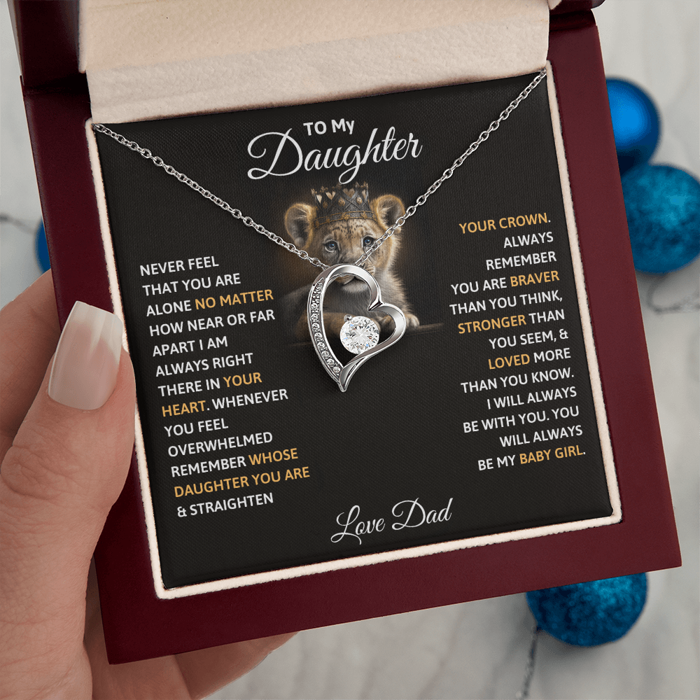 Dad - To My Daughter - I will always be with you