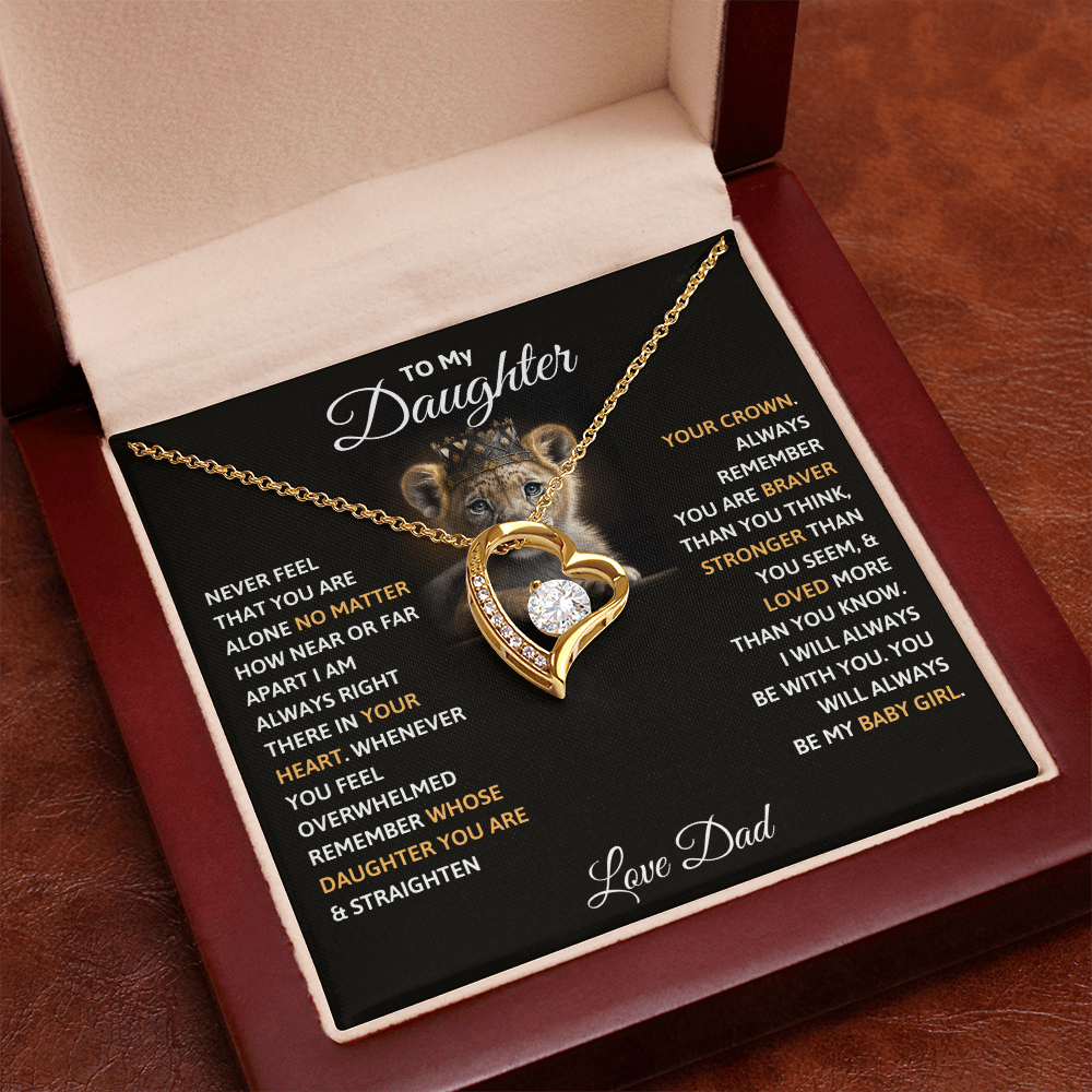 Dad - To My Daughter - I will always be with you