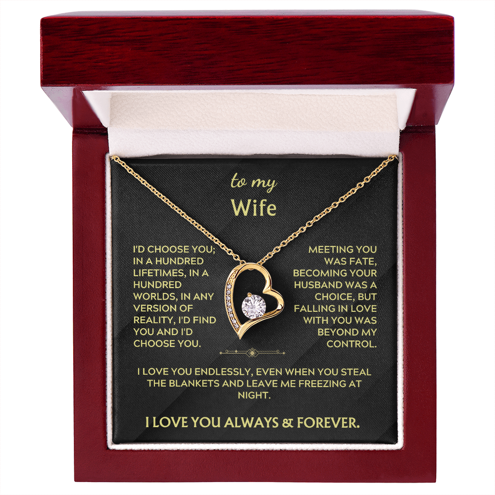 To My Wife - I love you endlessly