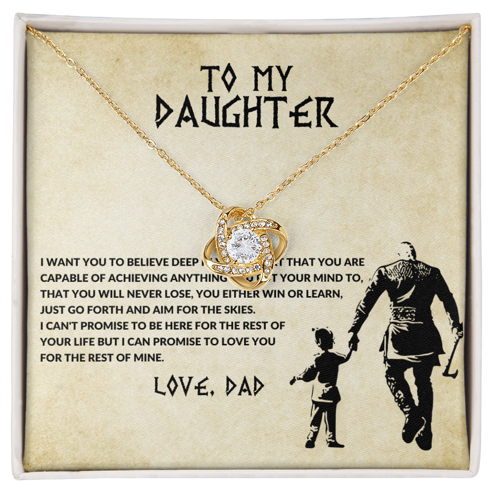Dad - To my Daughter - I promise to love you...