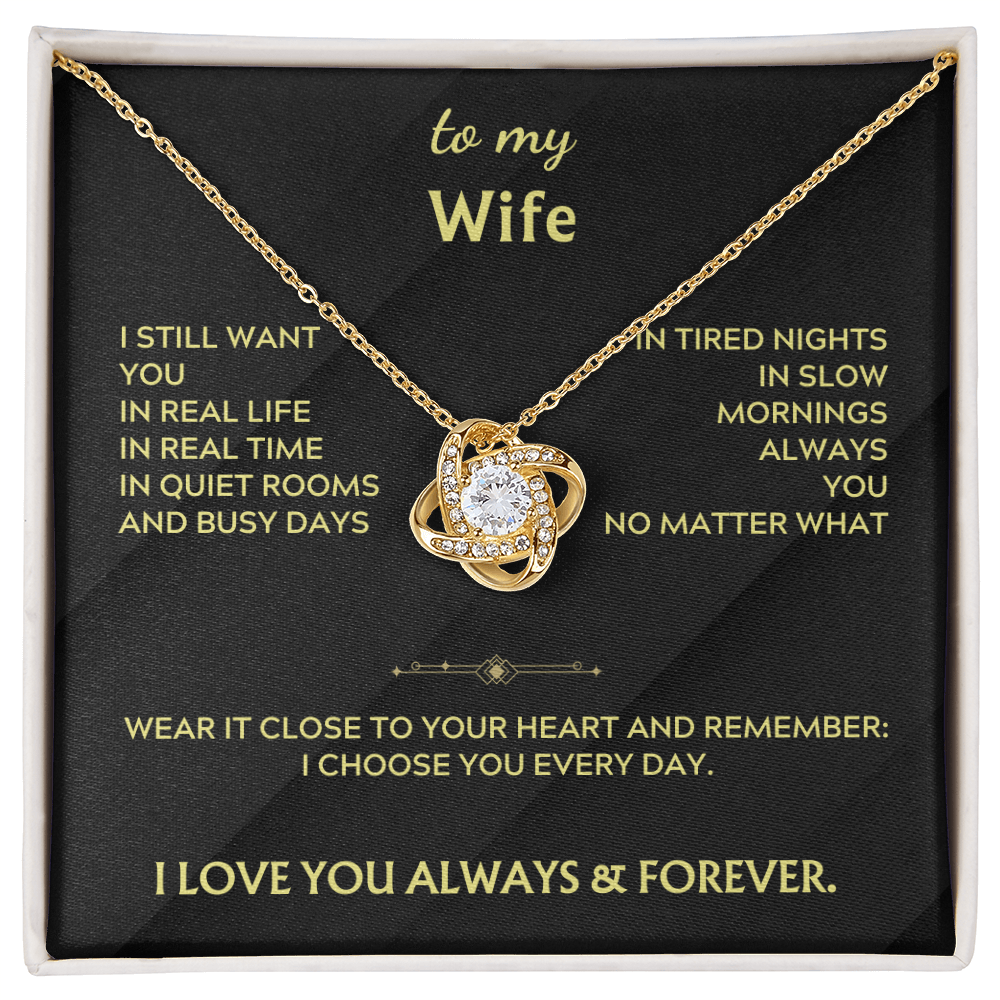 To My Wife - Wear it close to your heart