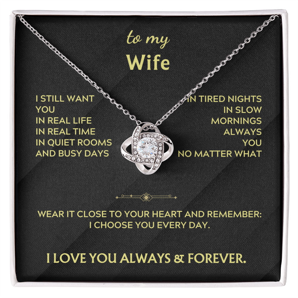 To My Wife - Wear it close to your heart