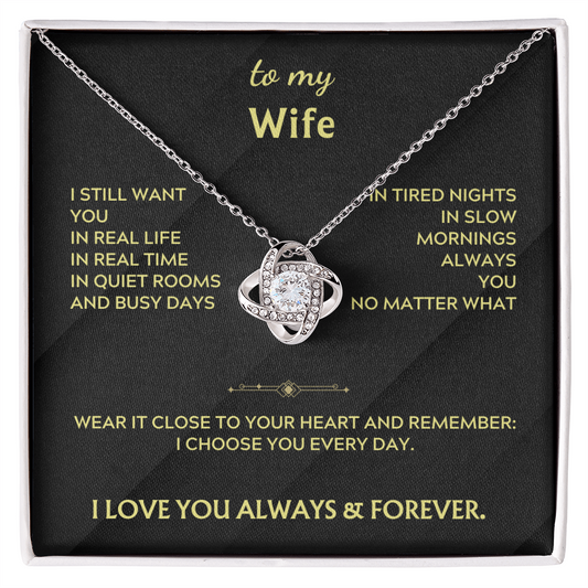 To My Wife - Wear it close to your heart
