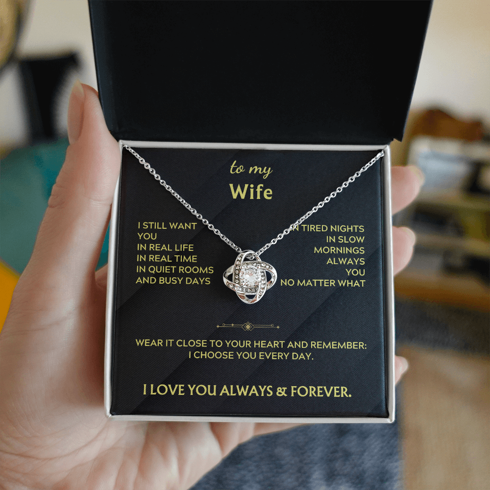 To My Wife - Wear it close to your heart