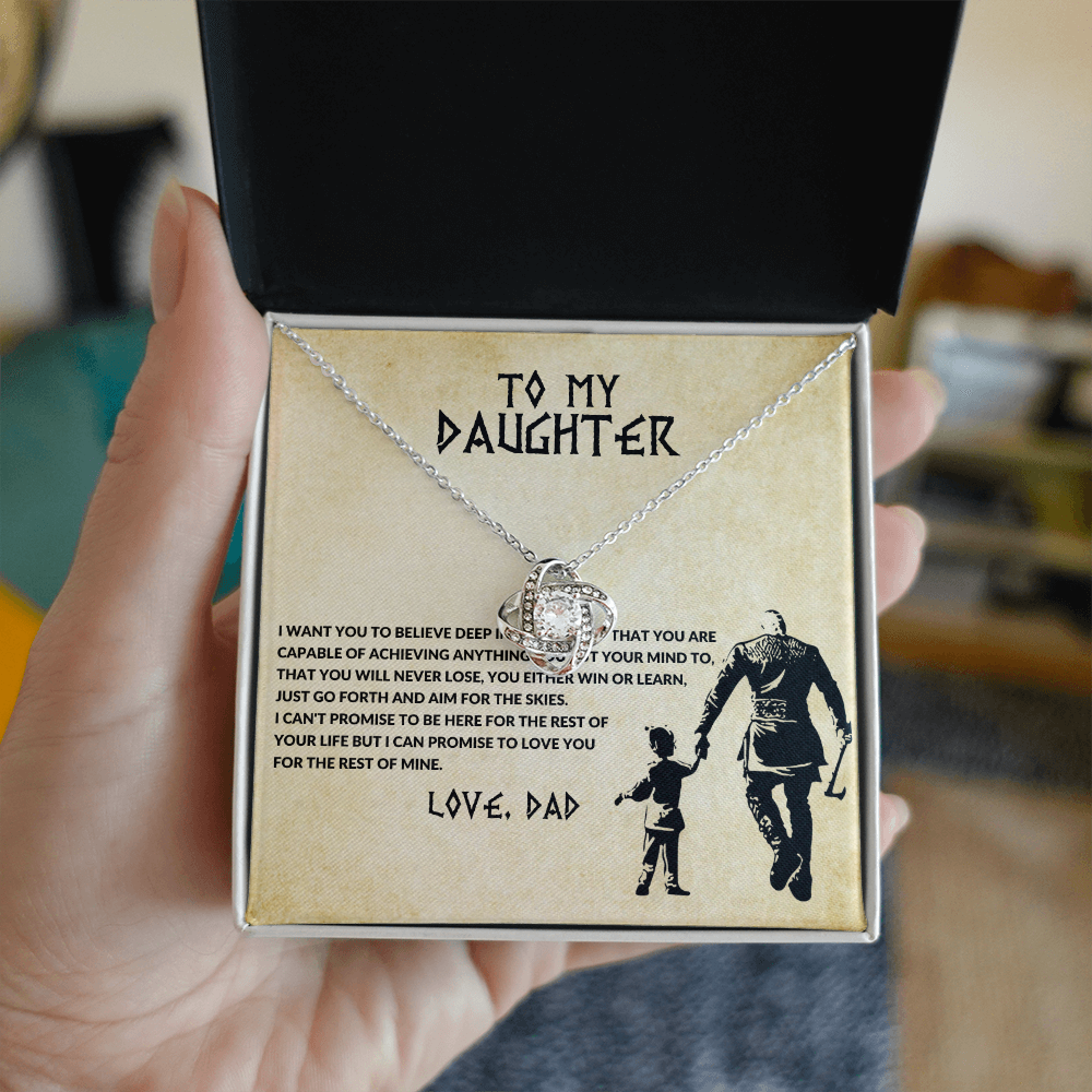 Dad - To my Daughter - I promise to love you...