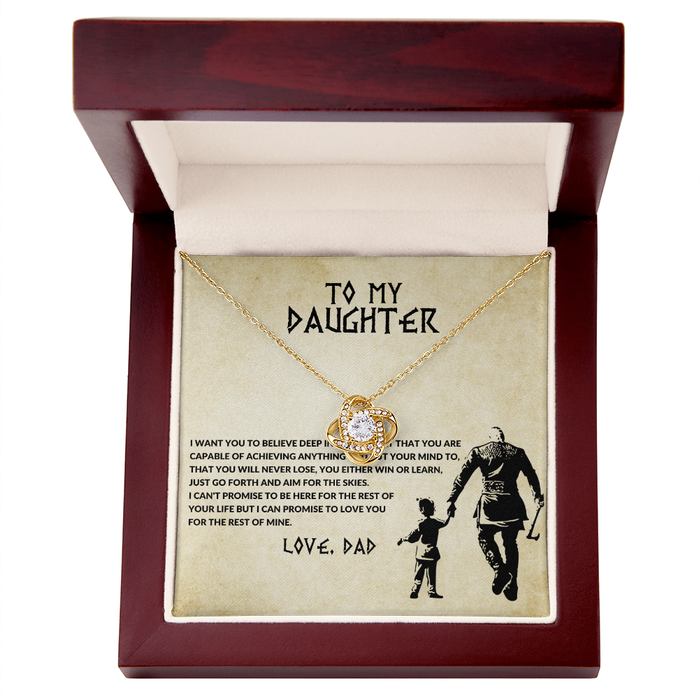 Dad - To my Daughter - I promise to love you...