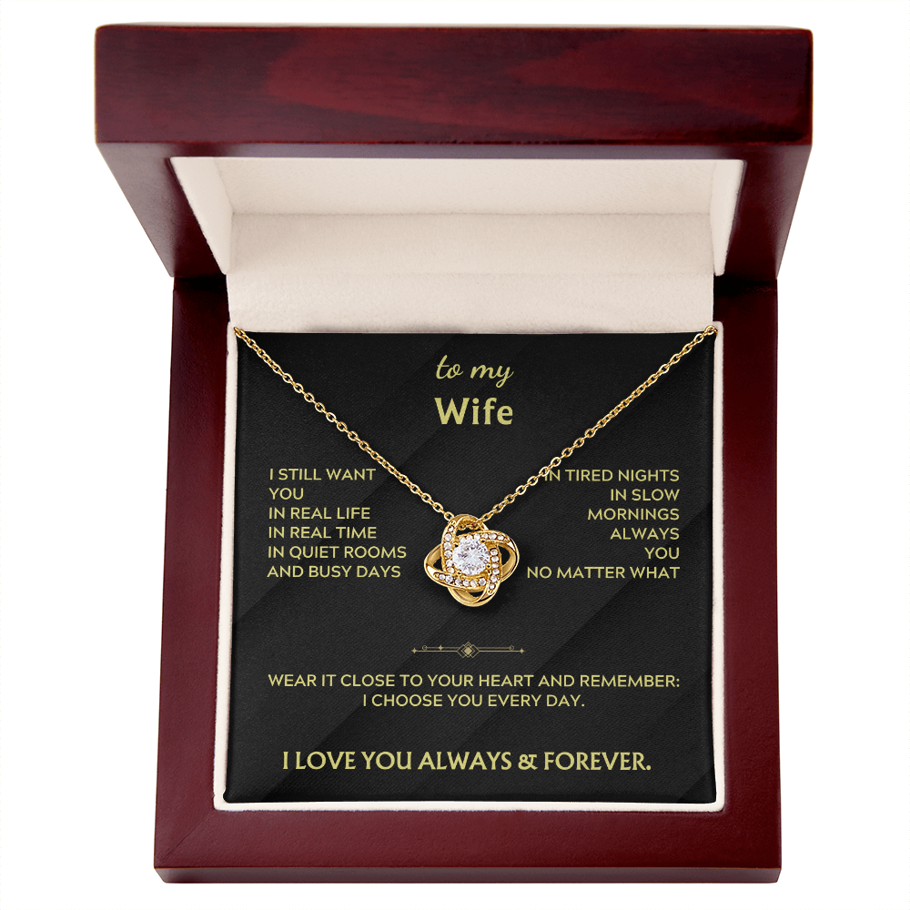 To My Wife - Wear it close to your heart