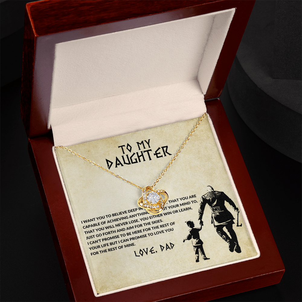 Dad - To my Daughter - I promise to love you...