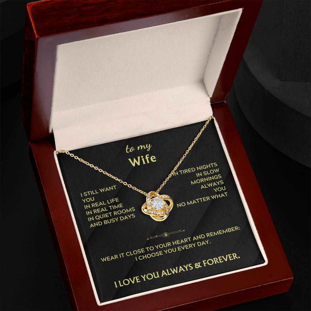 To My Wife - Wear it close to your heart