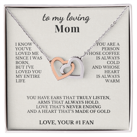 To My Mom - You are a person whose heart is always warm