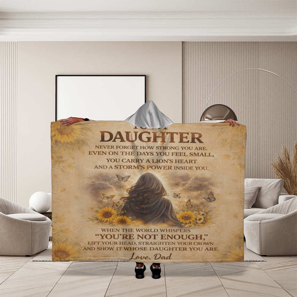 Dad - To My Daughter - Never forget how strong you are