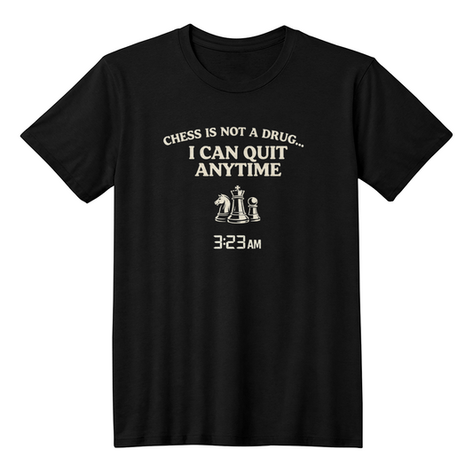 Chess T-Shirt - I can quit anytime