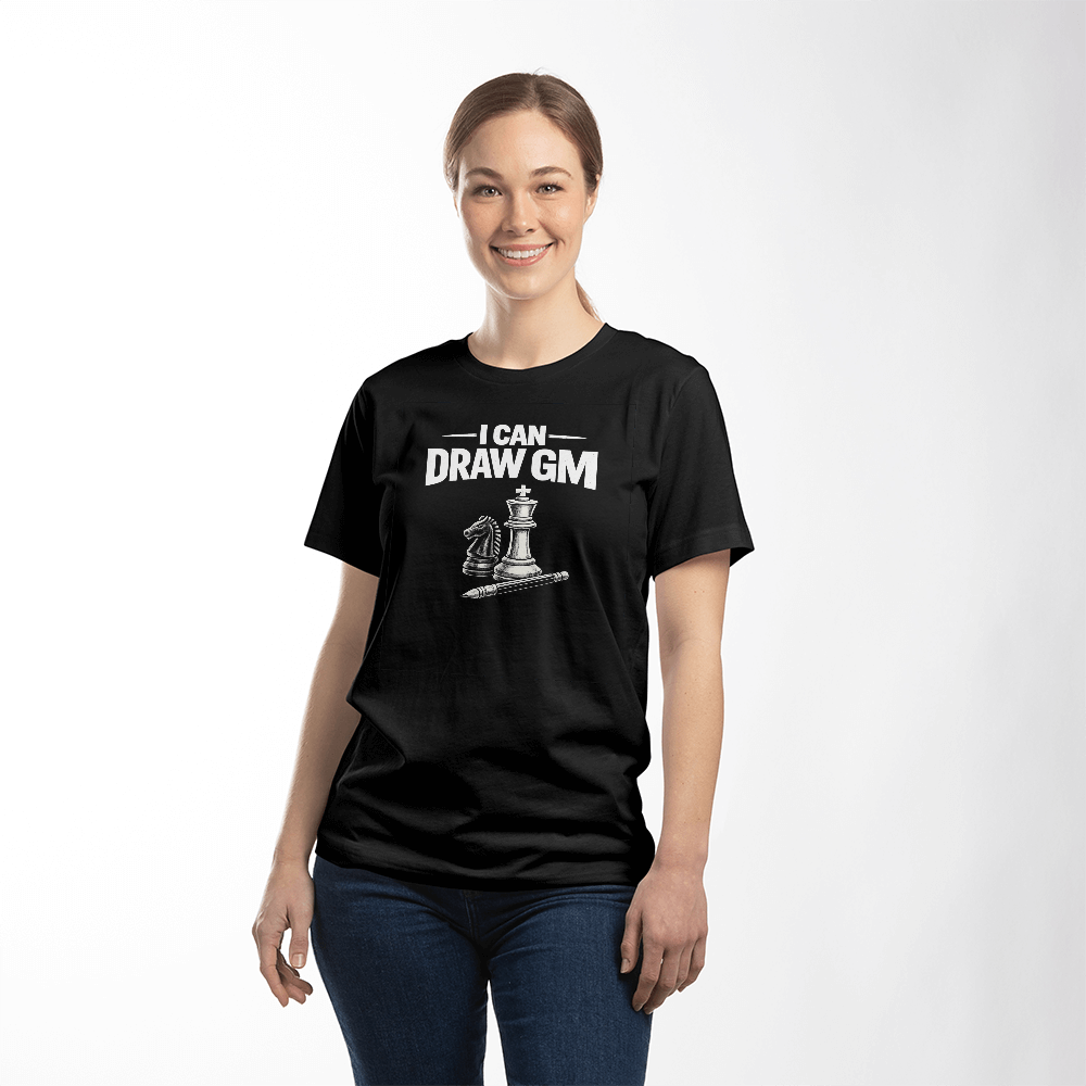 Chess T-Shirt -  I can draw GM