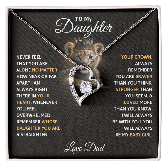 Dad - To My Daughter - I will always be with you