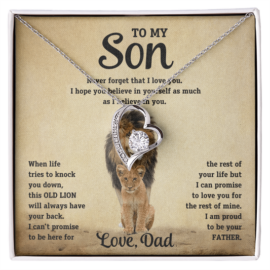 Dad - To My Son - I am proud to be your father