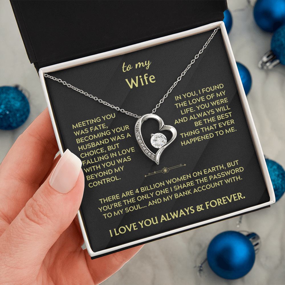 To My Wife - In you, I found the love of my life