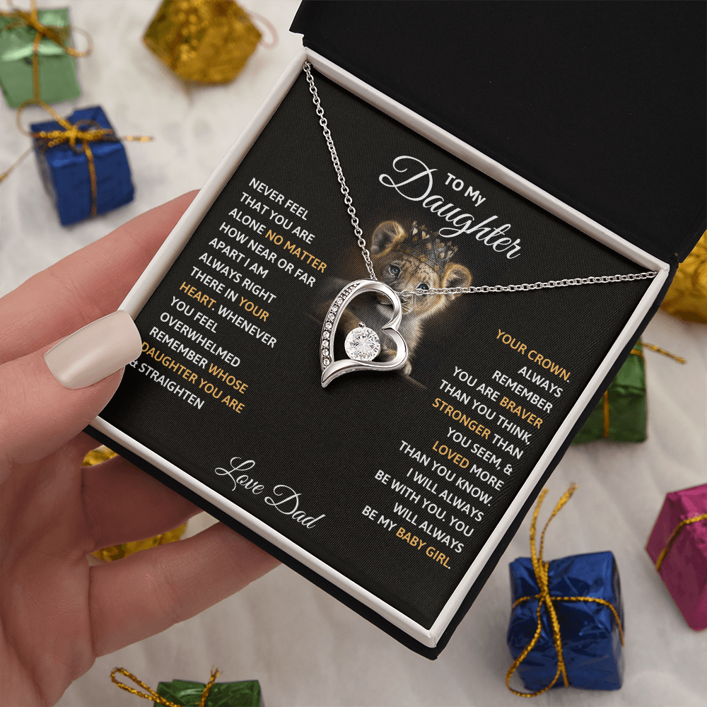 Dad - To My Daughter - I will always be with you