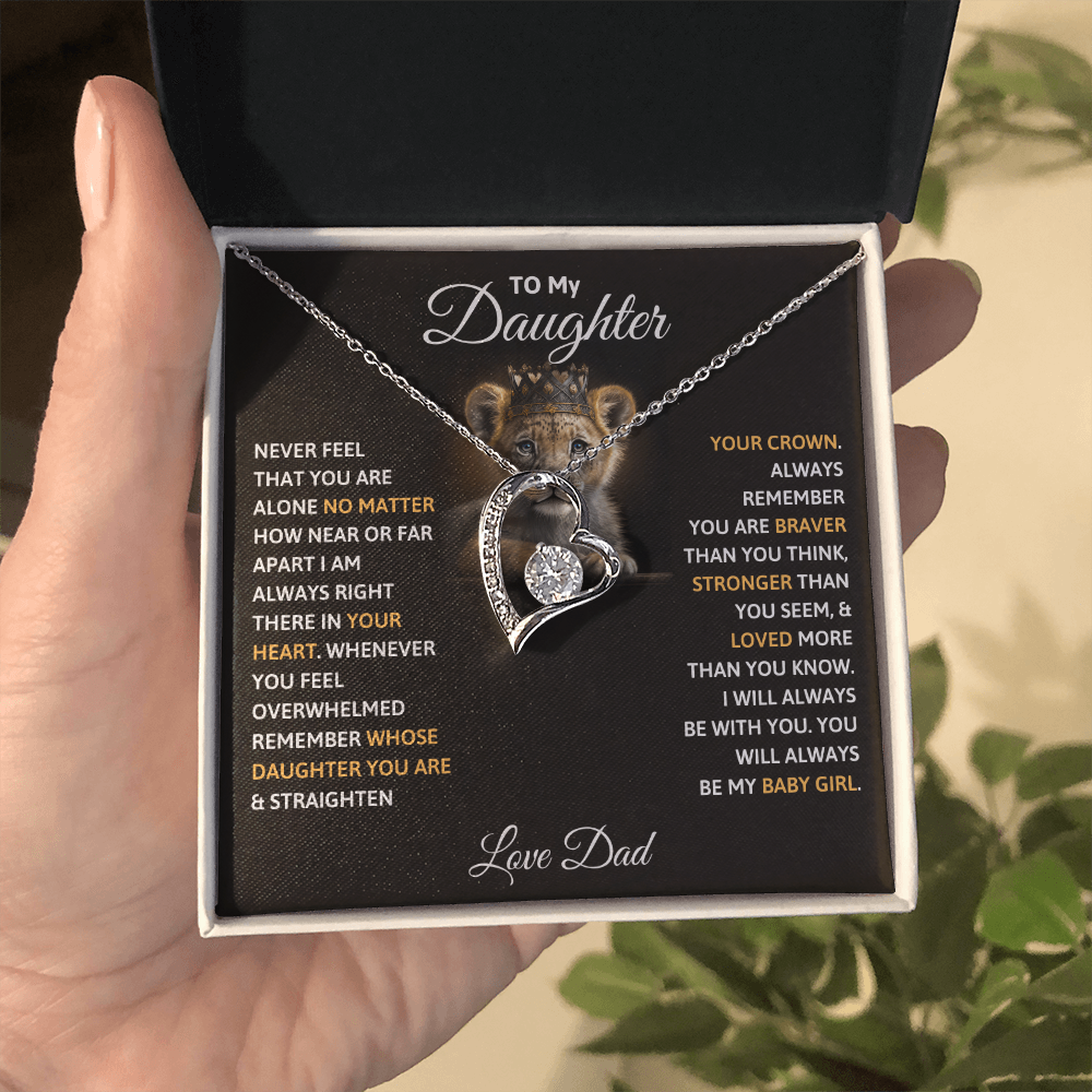 Dad - To My Daughter - I will always be with you