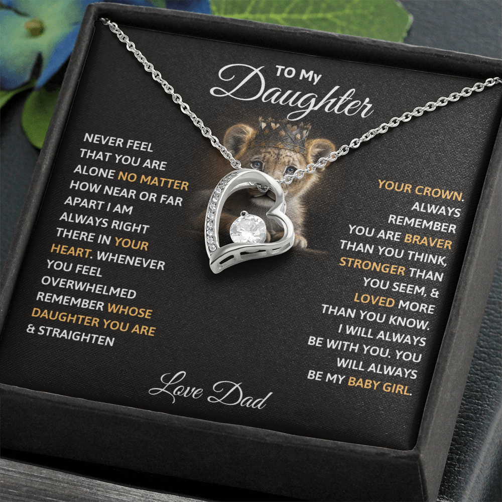 Dad - To My Daughter - I will always be with you
