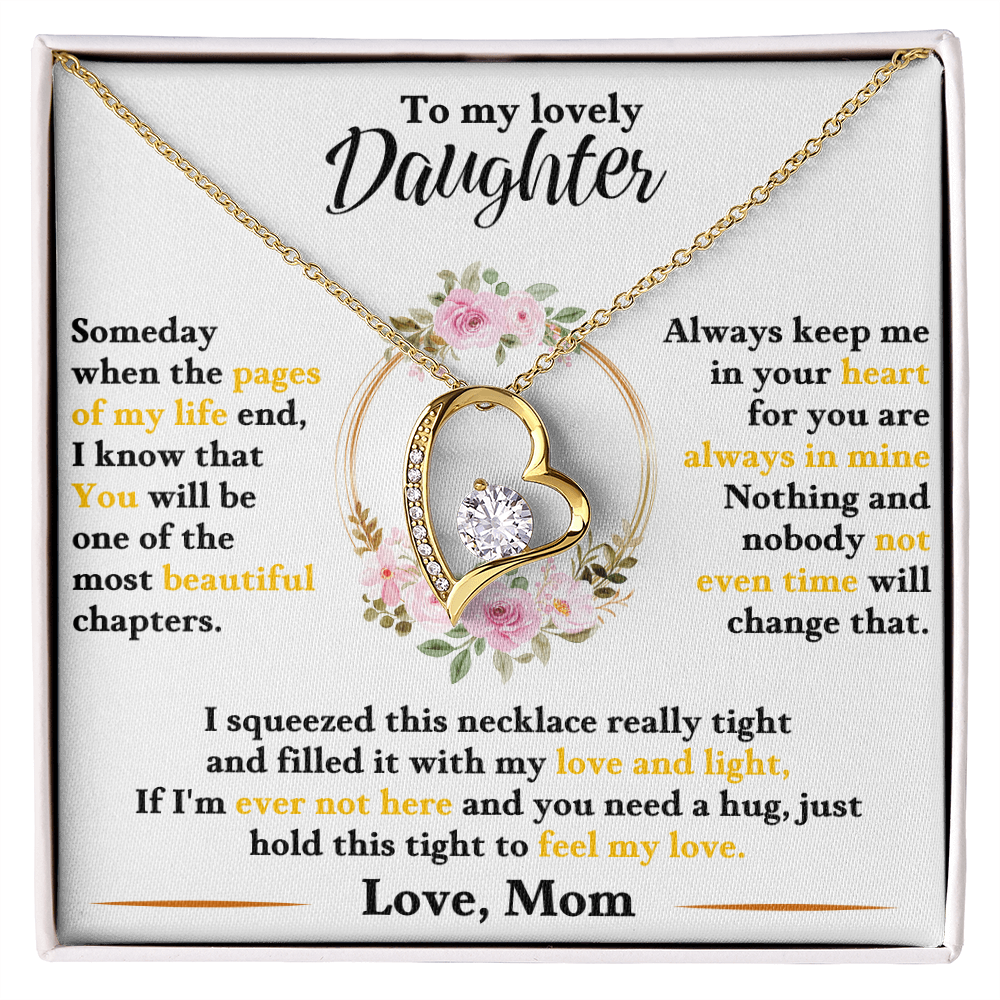 Mom - To my lovely Daughter