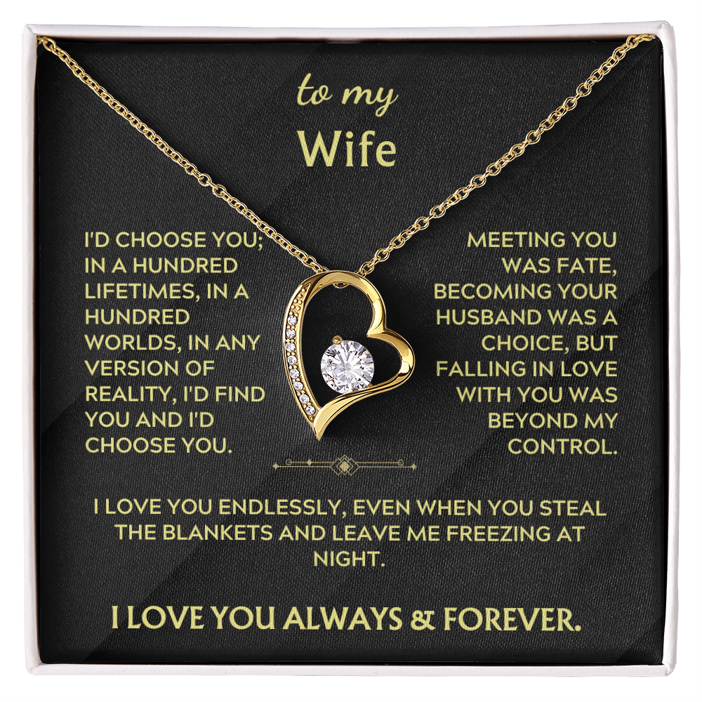 To My Wife - I love you endlessly