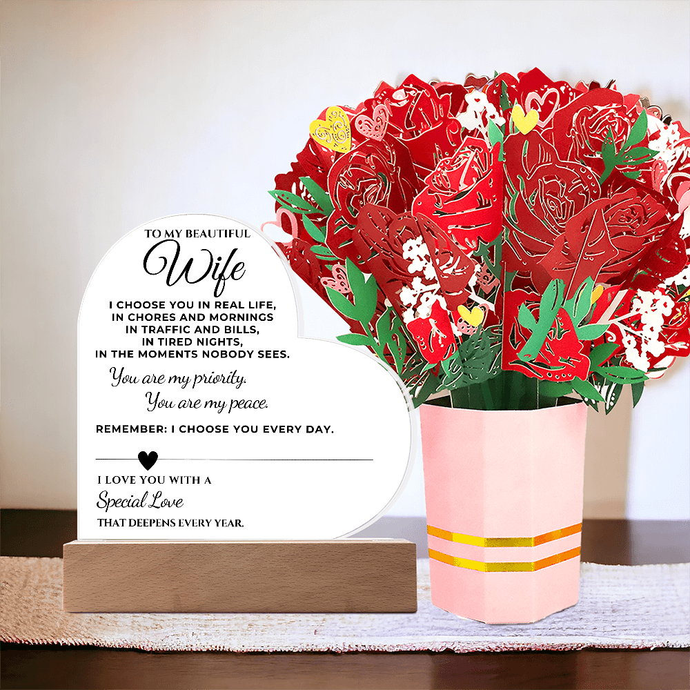 To My Wife - I choose you in real life
