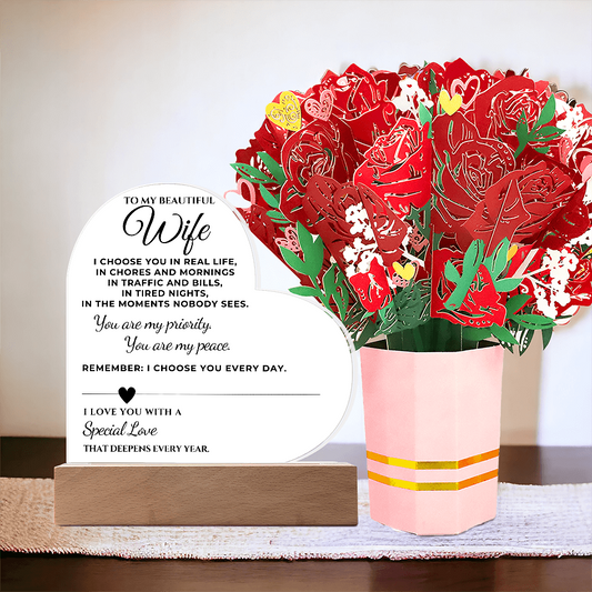 To My Wife - I choose you in real life